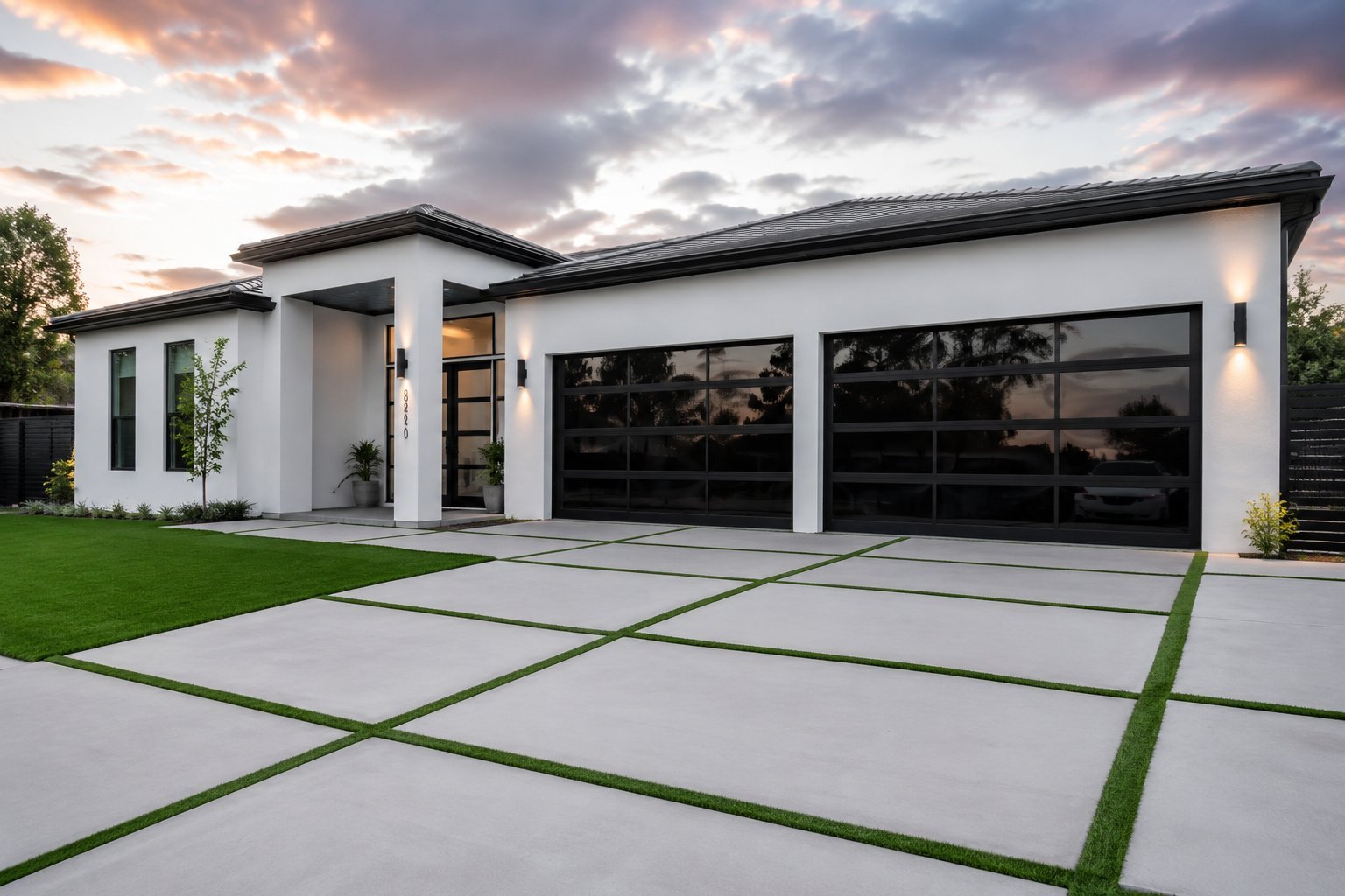 High-end impact garage doors by Alston York Home Improvement
